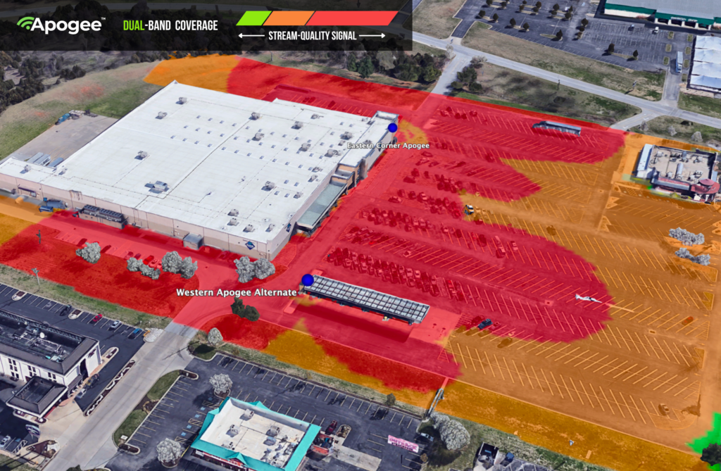 Coverage illustration from the original How Apogee Became the Corporate Standard for 20+ Acre Coverage in Large-Format Retail story