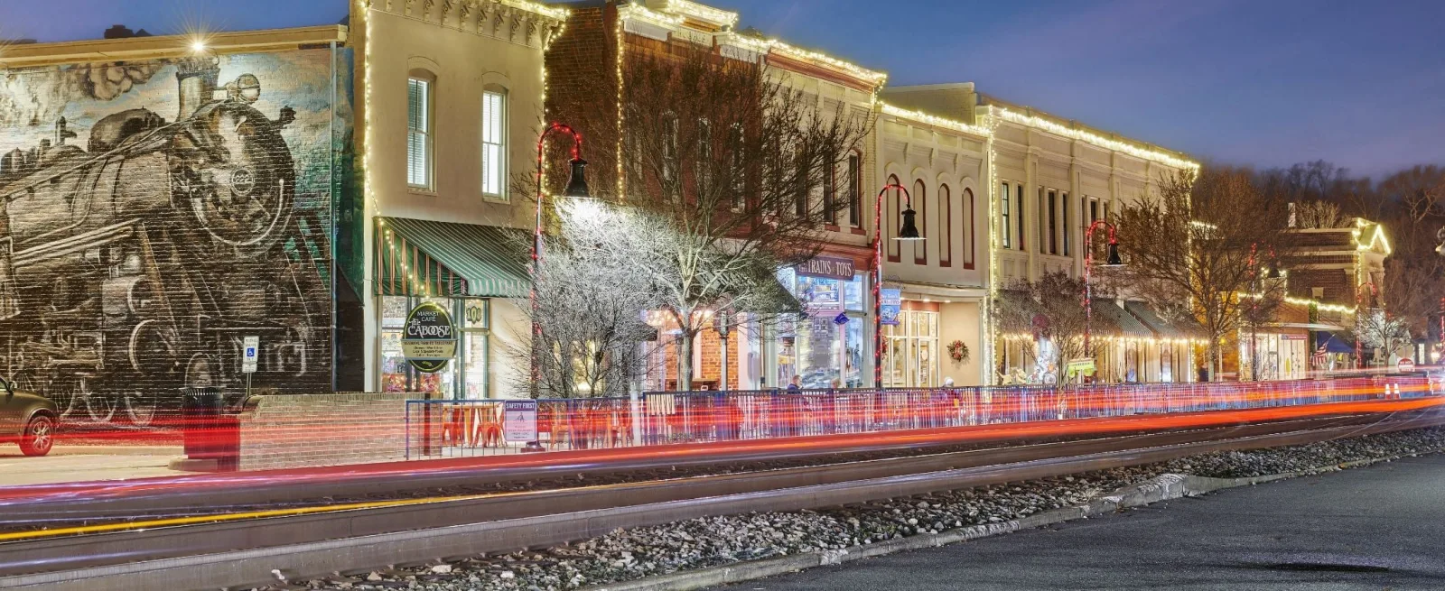 Street in Ashland, Virginia