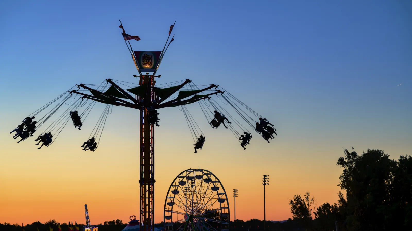 Ride at a theme park